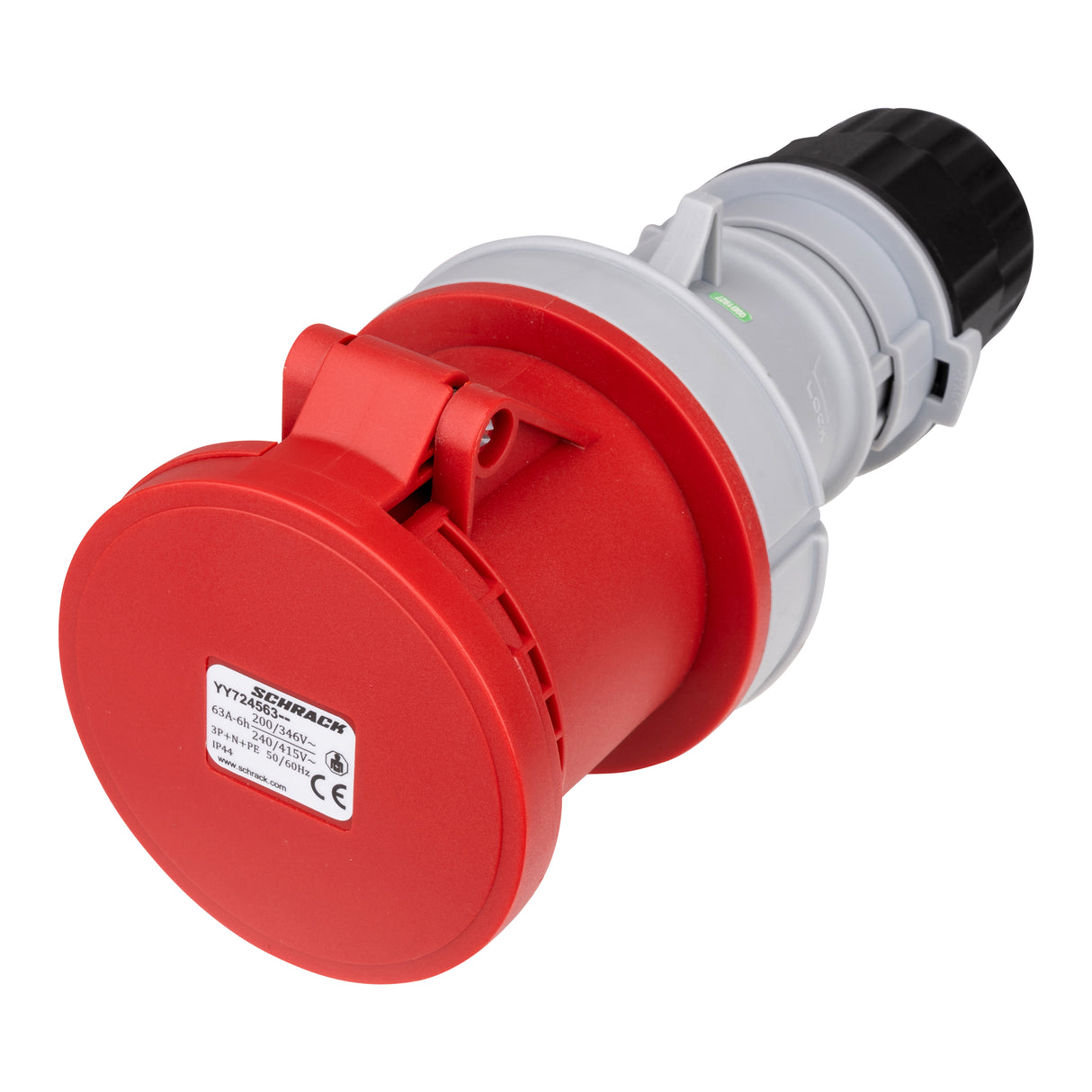 CEE-Kupplung, 5-polig, 63A, 400V, IP44