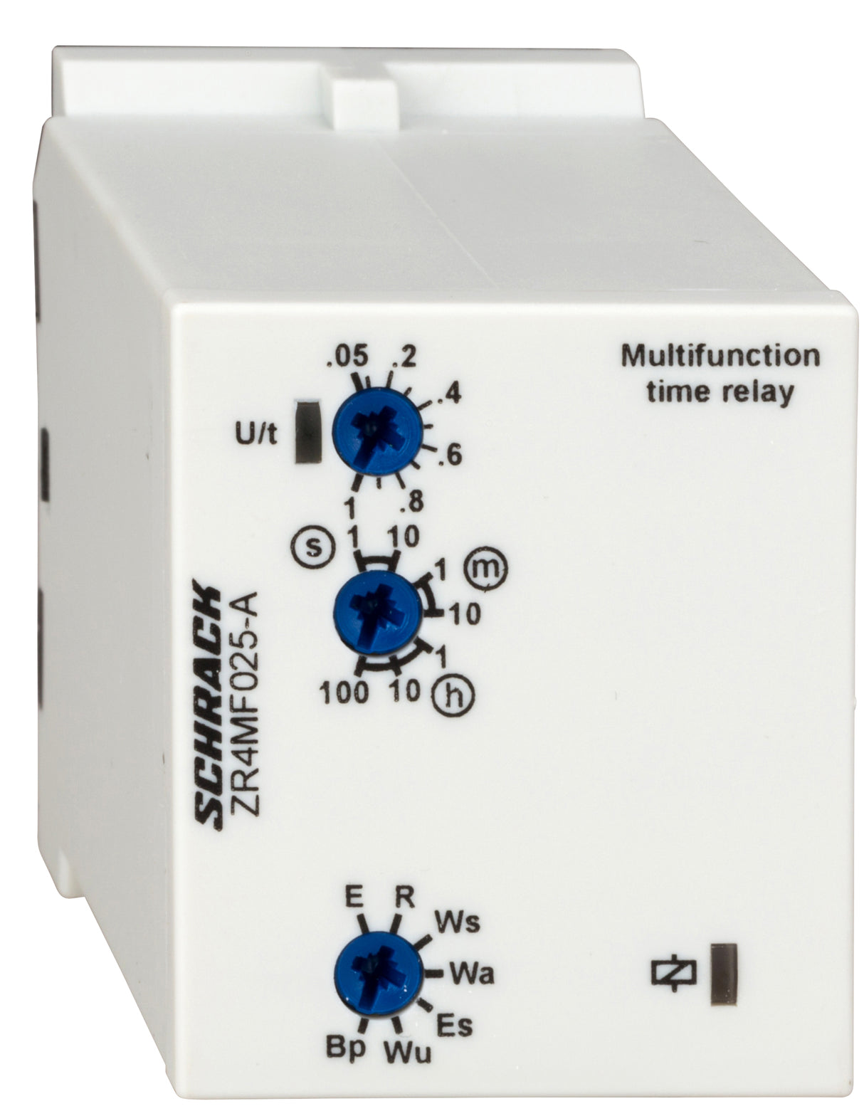 Steckbares Multifunktionszeitrelais, 12-240V, 2 Wechsler, 8A
