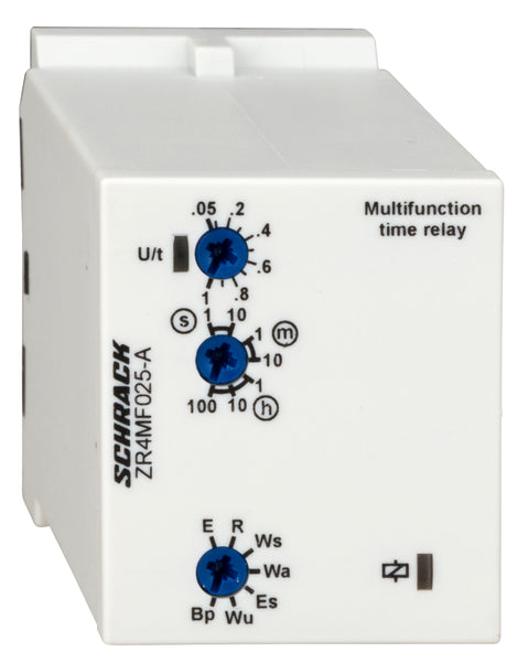 Steckbares Multifunktionszeitrelais, 12-240V, 2 Wechsler, 8A
