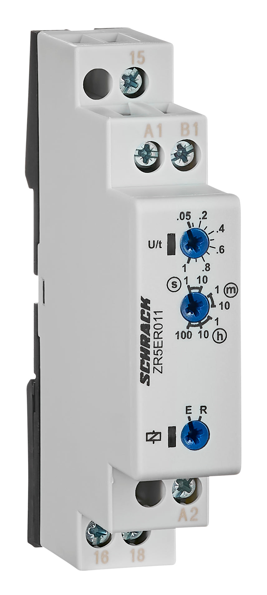 Duofunktionsrelais esv./rfv.,24-240VAC/DC,1 Wechsler,8A/250V