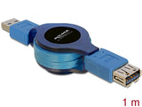 Delock Kabel USB 3.0 Verlängerung mit Aufrollfunktion