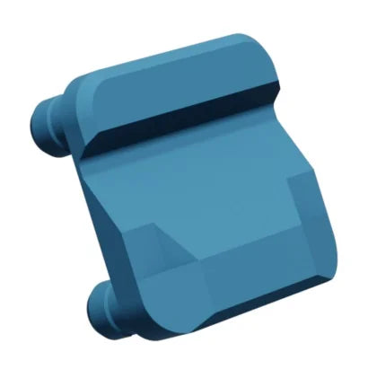 Filmscharnier zum Verbinden / Stapeln von HSELSZSK01, blau (10er-Pack)