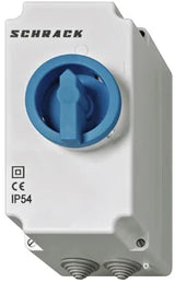 Gehäuse IP54+N für Motorschutzschalter BE4