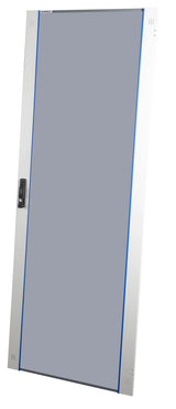 Glas-Tür, volle Breite für S-RACK 26HE, B=800, RAL7035