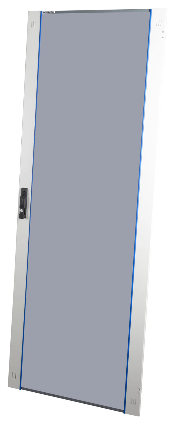 Glas-Tür, volle Breite für S-RACK 42HE, B=800, RAL7035