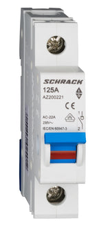 Hauptlasttrennschalter, 125A, 1-polig (10er-Pack)
