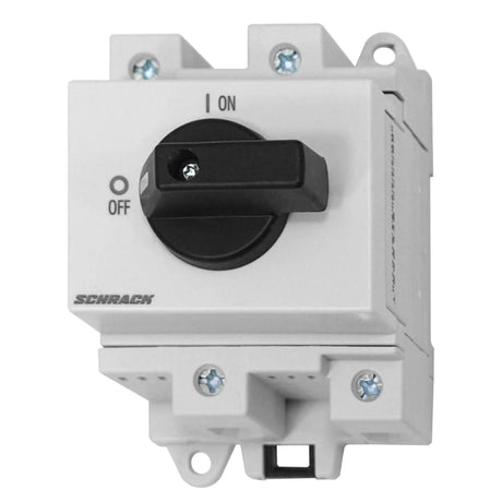 Hauptschalter 2 pol. 32A, 600VDC, Reiheneinbau