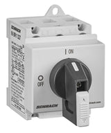 Hauptschalter 3-polig, Reiheneinbau, 63A, 22kW