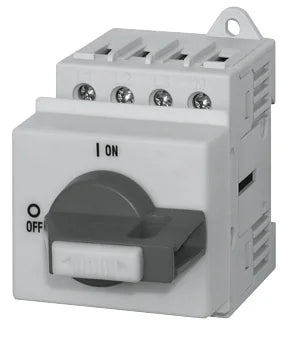 Hauptschalter 3-polig, Reiheneinbau, 80A, 22kW