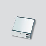 SIEDLE Briefkasten MauerDW 1f Stahlbl ws BKV 611-4/1-0 W 400x100x440mm Koppelbar