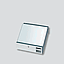 SIEDLE Briefkasten MauerDW 1f Stahlbl ws BKV 611-4/1-0 W 400x100x440mm Koppelbar