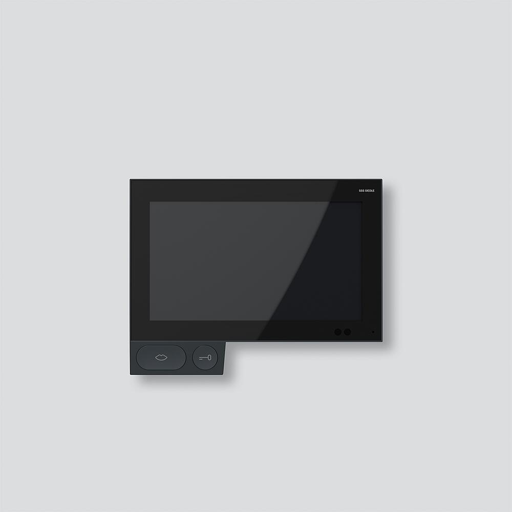 SIEDLE Video-Innenstation Bus AP PAL sw AXIOM A 151-10 S 177,8mm 185x144x18mm