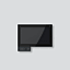 SIEDLE Video-Innenstation LAN AP PAL sw AXIOM A 180-10 S 177,8mm 185x144x18mm