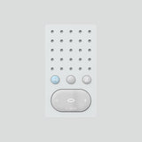 SIEDLE Freisprechtelefon LAN UP ws AFS 870-0 W 79x133x23mm TüröffnAutom