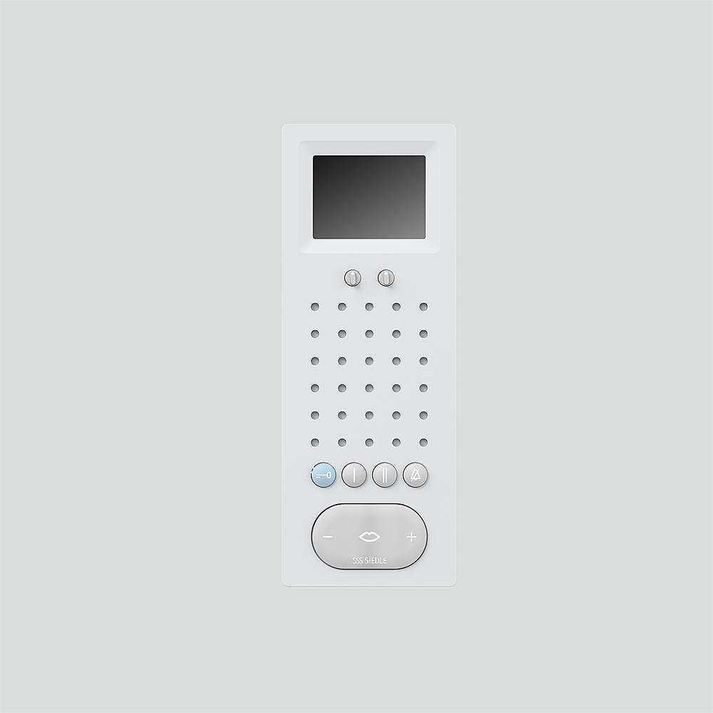 SIEDLE Freisprechtelefon LAN UP PAL 88mm AFSV 870-0 W ws 106x278x27mm