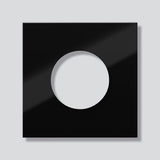 SIEDLE Deckel Kst Türstat sw ACM 671/673/678-..., BCM 65x-..., C