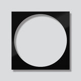 SIEDLE Deckel Kst Türstat sw ACM 670-..., CMx 61x-..., BCMx 650-