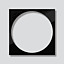 SIEDLE Deckel Kst Türstat sw ACM 670-..., CMx 61x-..., BCMx 650-