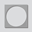 SIEDLE Deckel Kst Türstat ACM 670-..., CMx 61x-..., BCMx 650-