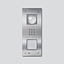 SIEDLE Gehäuse 1f UP edst VA CVU/BCVU 850-1-0 E 110x273x48mm