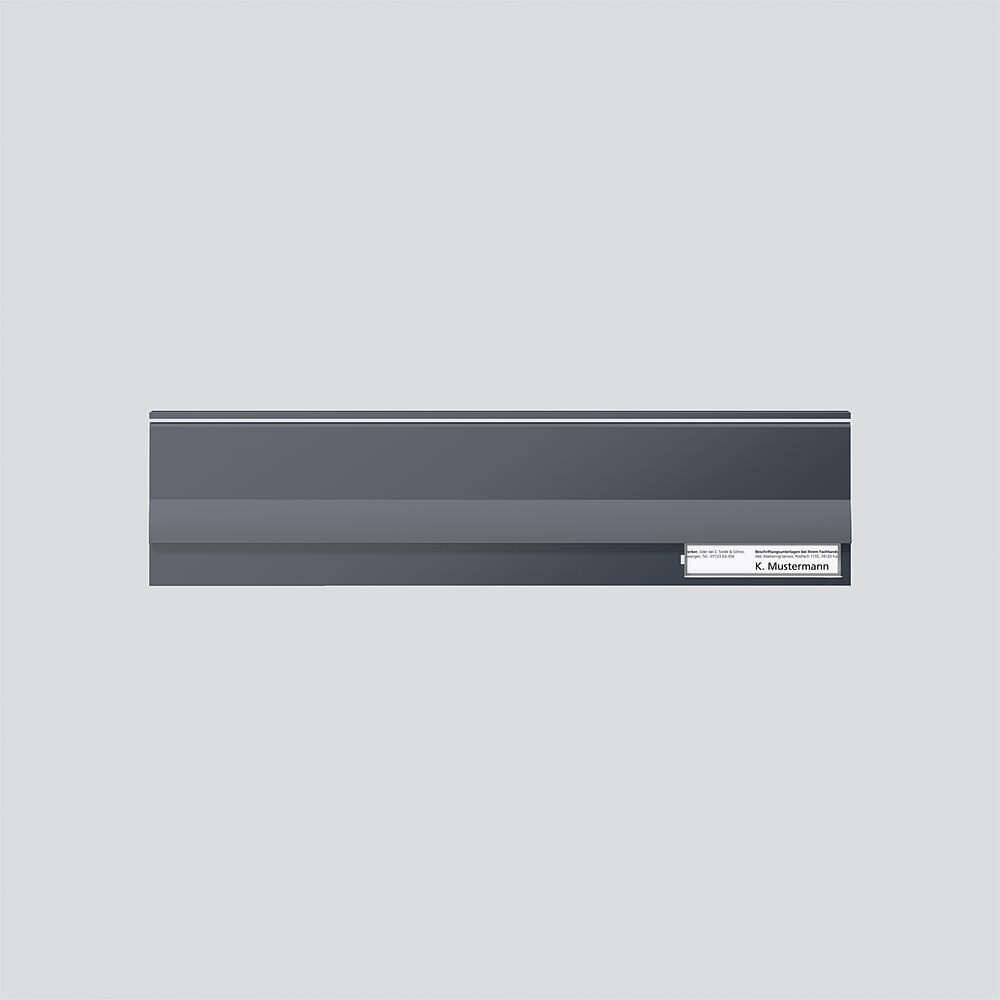 SIEDLE Zugangsmodul anthgr 399x99x6mm BE 611-4/1-0 AG