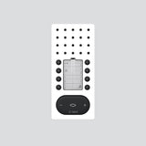 SIEDLE Freisprechtelefon Bus AP ws Comfort BFC 850-0 WH/S 91x201x27mm