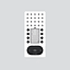 SIEDLE Freisprechtelefon Bus AP ws Comfort BFC 850-0 WH/S 91x201x27mm