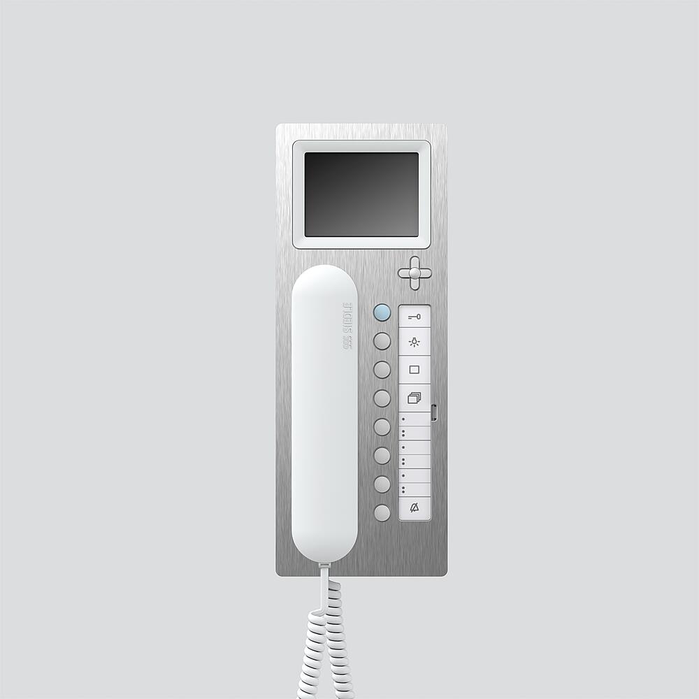 SIEDLE Haustelefon LAN AP 88mm ws AHT 870-0 E/W 106x278x51mm TüröffnAutom