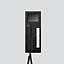 SIEDLE Haustelefon AP 88mm sw Access AHT 870-0 SH/S 106x278x51mm