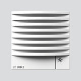 SIEDLE Sprachmodul ws 99x99x35mm Vario ATLM 670-0 W