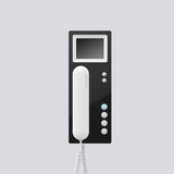 SIEDLE Haustelefon Bus AP PAL 88mm BTSV 850-03 SH/W 106x278x46mm