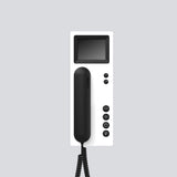 SIEDLE Haustelefon Bus AP PAL 88mm ws Standard BTSV 850-03 WH/S 106x278x46mm
