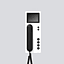SIEDLE Haustelefon Bus AP PAL 88mm ws Standard BTSV 850-03 WH/S 106x278x46mm