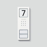 SIEDLE Gehäuse Kst Türstat ws CA 812-2, CA 850-2 W