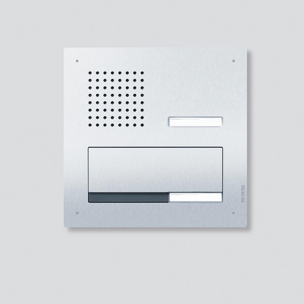 SIEDLE Briefkasten MauerDW 1f VA si 2mod F CL BD2A 01 B-0 m.Bel 1tast Koppelbar