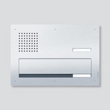 SIEDLE Briefkasten MauerDW 1f VA si 1mod F CL BD3A 01 B-0 m.Bel 1tast Koppelbar