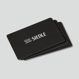 SIEDLE RFID-Transponder 13,56MHz 25mm SKC 600-0/3 EEPROM Kst 85x54x1mm 16g