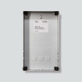 SIEDLE Gehäuse 1f UP si VA 154x257x65mm GU CL 03-0 Diebstahlsich.integrb