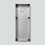 SIEDLE Gehäuse 1f UP si VA 154x388x65mm GU CL 08-0 Diebstahlsich.integrb