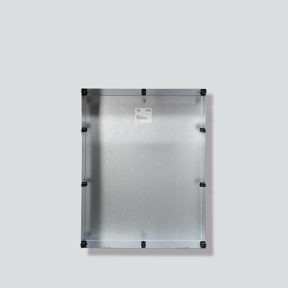SIEDLE Gehäuse 1f UP si VA 446x578x175mm GU CL BF3A 01 B-0 Diebstahlsich.integrb
