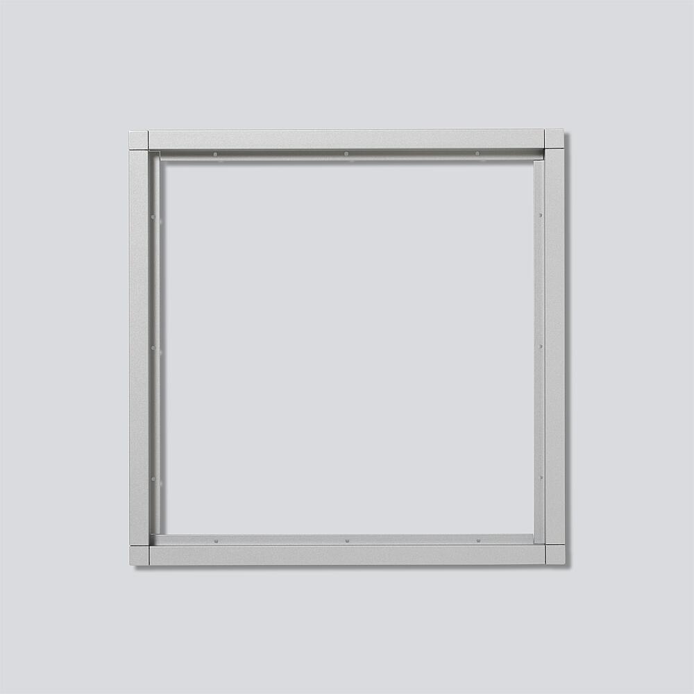 SIEDLE Rahmen-Türstation 9f UP si alu KR 611-3/3-0 SM 331x331x15mm