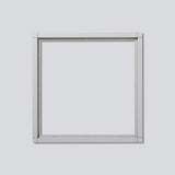 SIEDLE Rahmen-Türstation 9f UP si alu KR 611-3/3-0 SM 331x331x15mm