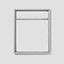 SIEDLE Rahmen-Türstation 20f UP si alu KR 611-5/4-0 SM 531x431x38mm