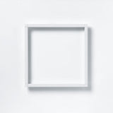 SIEDLE Briefkastenblende 3f AP ws alu PB 611-3/3-0 W 331x331x38mm