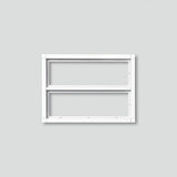 SIEDLE Rahmen-Türstation 6f UP gr alu KR 613-2 DG 331x242x15mm