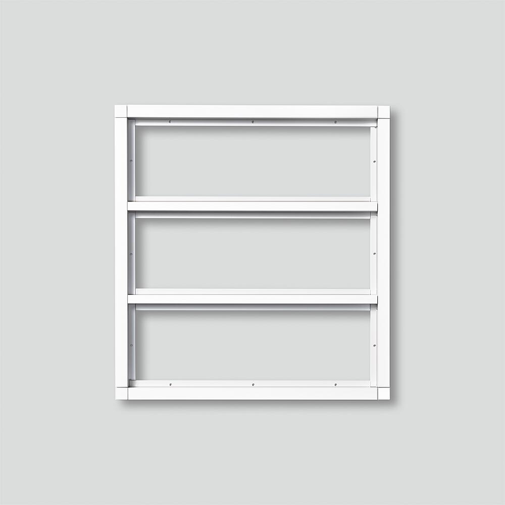 SIEDLE Rahmen-Türstation 9f UP si alu KR 613-3 SM 331x354x15mm