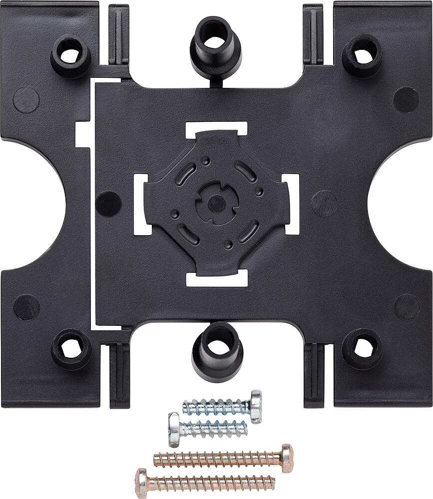 SIEDLE Adapter 1f stehend sw Kst MA/KSF/KSA 611-0 99x95x29mm