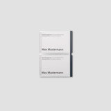 SIEDLE Namensschild Kst Türstat gr TM 612-2, BTM 650-02 AG