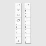 SIEDLE Schriftband ws BTCV 850-...