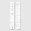 SIEDLE Schriftband ws BTCV 850-...